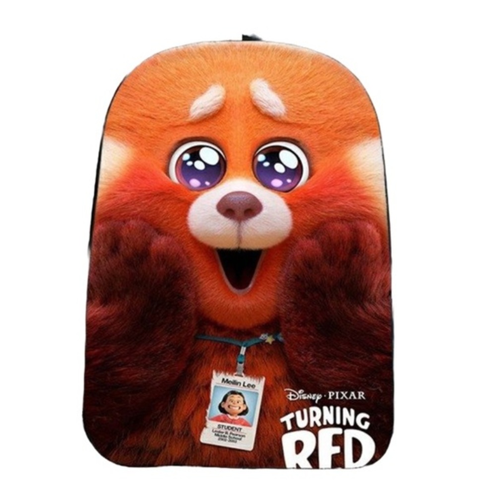 NWOT - Turning Red🦎Anime Backpack 16”🌵